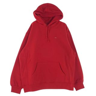 シュプリーム(Supreme)のSupreme シュプリーム ジャケット 21SS Small Box Hooded Sweatshirt スモールボックスロゴ フーデッド スウェットシャツ パーカー レッド系 L【美品】【中古】(その他)