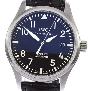 インターナショナルウォッチカンパニー(IWC)のIWC IWC SCHAFFHAUSEN IW325501 パイロットウォッチ マークXVI デイト 自動巻き メンズ 保証書付き_800530(腕時計(アナログ))