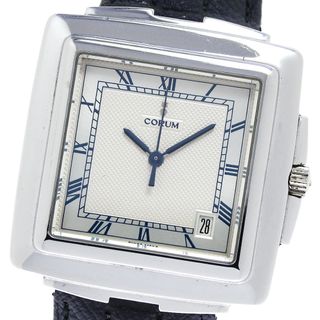 コルム(CORUM)のコルム CORUM 63.121.20 クアドラトゥス デイト クォーツ メンズ _812748(腕時計(アナログ))