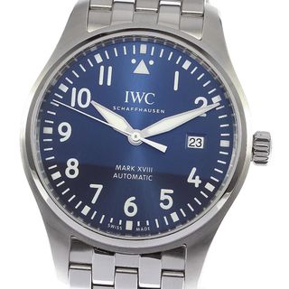 インターナショナルウォッチカンパニー(IWC)のIWC IWC SCHAFFHAUSEN IW327014 マークXVIII プティプランス デイト 自動巻き メンズ 良品 保証書付き_795096(腕時計(アナログ))