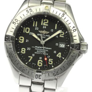 ブライトリング(BREITLING)のブライトリング BREITLING A17345 スーパーオーシャン デイト 自動巻き メンズ 箱付き_801094(腕時計(アナログ))