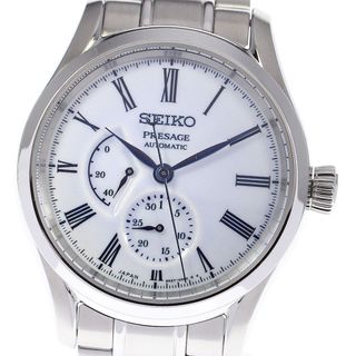 セイコー(SEIKO)のセイコー SEIKO SARW061/6R27-00V0 プレザージュ 有田焼ダイヤル 数量限定2000本 自動巻き メンズ 良品 箱・保証書付き_814950(腕時計(アナログ))