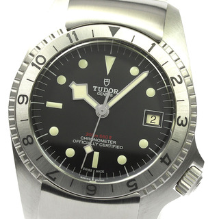 チュードル(Tudor)のチュードル TUDOR 70150 ブラックベイ デイト 自動巻き メンズ 美品 箱・保証書付き_813445(腕時計(アナログ))