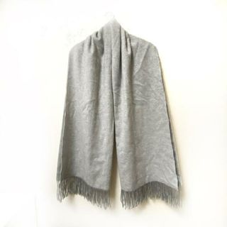 ランバンコレクション(LANVIN COLLECTION)のLANVIN COLLECTION(ランバンコレクション) マフラー - グレー カシミヤ(マフラー/ショール)