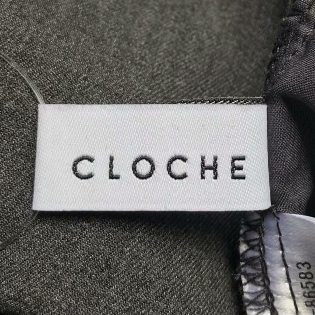 CLOCHE(クロチェ) パンツ サイズ2 M レディース - ダークグレー クロップド(半端丈)/ウエストゴム レディースのパンツ(その他)の商品写真