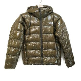 ザノースフェイス(THE NORTH FACE)のTHE NORTH FACE(ノースフェイス) ダウンジャケット サイズWM レディース美品  - カーキ 長袖/冬(ダウンジャケット)