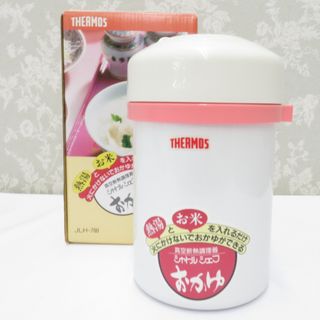 THERMOS (サーモス) 調理器具 シャトルシェフ おかゆ 真空断熱調理器 パールピンク JLH-700 美品