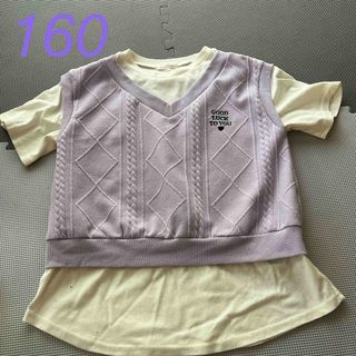 シマムラ(しまむら)のキッズ　半袖　160(Tシャツ/カットソー)