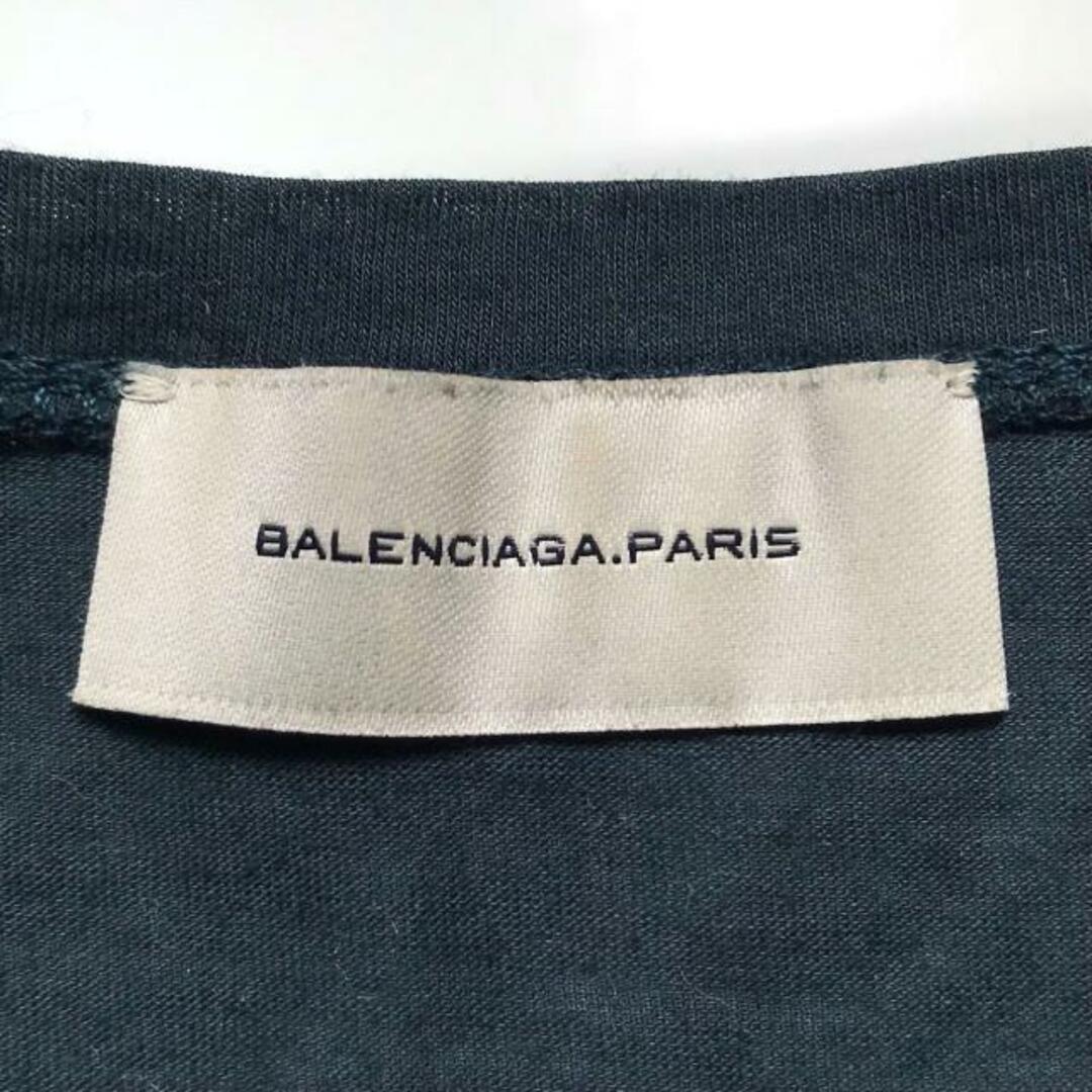 Balenciaga(バレンシアガ)のBALENCIAGA(バレンシアガ) 半袖Tシャツ サイズS メンズ - ダークグリーン×グレー×マルチ クルーネック メンズのトップス(Tシャツ/カットソー(半袖/袖なし))の商品写真