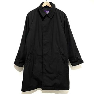 ザノースフェイス(THE NORTH FACE)のTHE NORTH FACE(ノースフェイス) コート サイズS メンズ - 黒 長袖/中綿/PURPLE LABEL/秋/冬/nanamicaコラボ(その他)