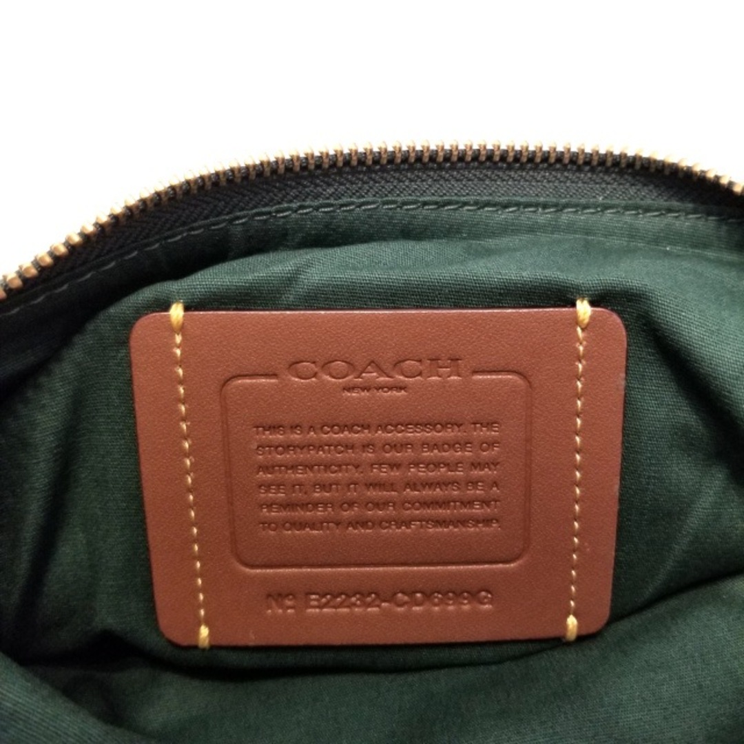 COACH(コーチ)のCOACH(コーチ) クラッチバッグ - CD699G アイボリー キャンバス レディースのバッグ(クラッチバッグ)の商品写真