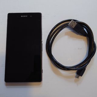 エクスペリア(Xperia)のSONY Xperia Z1 SOL23 Black(スマートフォン本体)