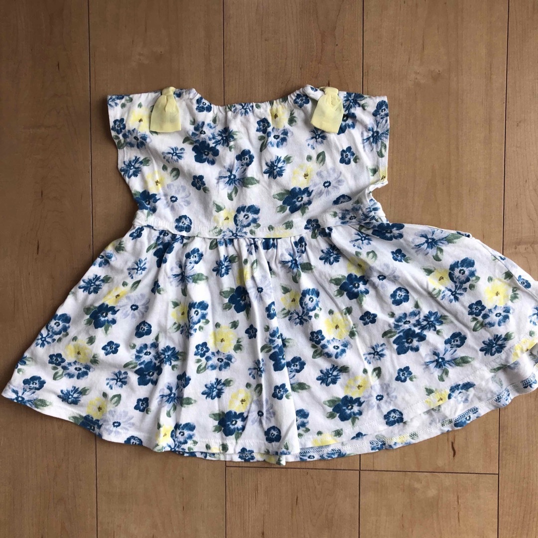 ベビーキッズ　ワンピース　パンツ 3点 キッズ/ベビー/マタニティのキッズ服女の子用(90cm~)(ワンピース)の商品写真