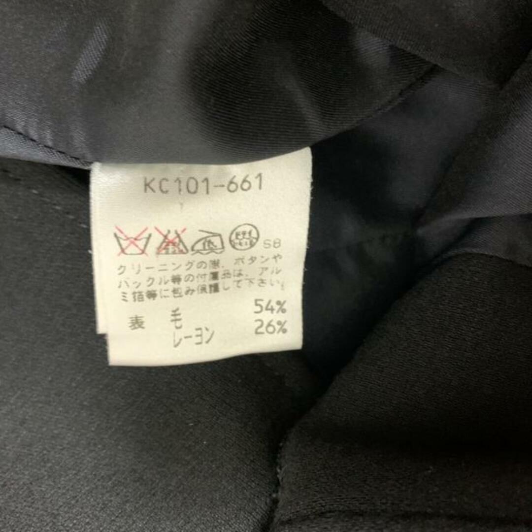 EPOCA(エポカ)のEPOCA(エポカ) ジャケット サイズ46 XL レディース 黒 肩パッド ウール×化学繊維 レディースのジャケット/アウター(その他)の商品写真