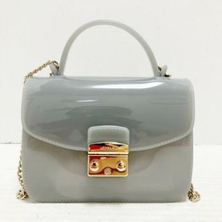 フルラ(Furla)のFURLA(フルラ) ハンドバッグ キャンディバッグ グレー ミニバッグ ラバー(ハンドバッグ)