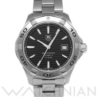 タグホイヤー(TAG Heuer)の中古 タグ ホイヤー TAG HEUER WAP2010.BA0830 ブラック メンズ 腕時計(腕時計(アナログ))