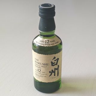 サントリー(サントリー)のサントリー シングルモルト　白州１２年　ミニボトル50ml(ウイスキー)