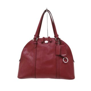 コーチ(COACH)のCOACH(コーチ) ハンドバッグ ペイトンレザーコーラドームドサッチェル F25671 ボルドー レザー(ハンドバッグ)