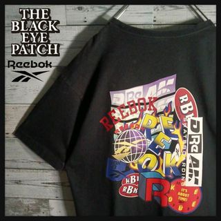 【超レアモデル】ブラックアイパッチ リーボック☆コラボTシャツ 人気 即完売(Tシャツ/カットソー(半袖/袖なし))