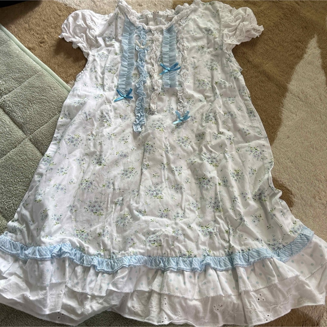 子供服チュニックワンピース3枚組☆120 キッズ/ベビー/マタニティのキッズ服女の子用(90cm~)(ワンピース)の商品写真