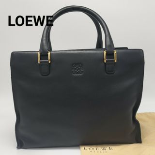 LOEWE - 未使用に近い✨ロエベ　トートバッグ　ヴィンテージ　ブラック　黒