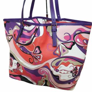 EMILIO PUCCI エミリオプッチ トートバッグ ショルダーバッグ レザー