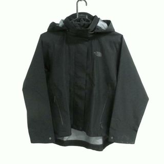 ザノースフェイス(THE NORTH FACE)のTHE NORTH FACE(ノースフェイス) ブルゾン サイズS レディース - 黒 長袖/コーティング/折りたたみフード/春/秋(ブルゾン)