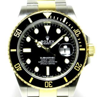 ロレックス(ROLEX)のROLEX(ロレックス) 腕時計美品  サブマリーナデイト 126613LN メンズ SS×K18YG/13コマ（フルコマ）/ランダムルーレット/2021.04 黒(その他)