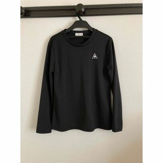 ルコックスポルティフ(le coq sportif)のルコック　シャツ黒　レディース(シャツ/ブラウス(長袖/七分))