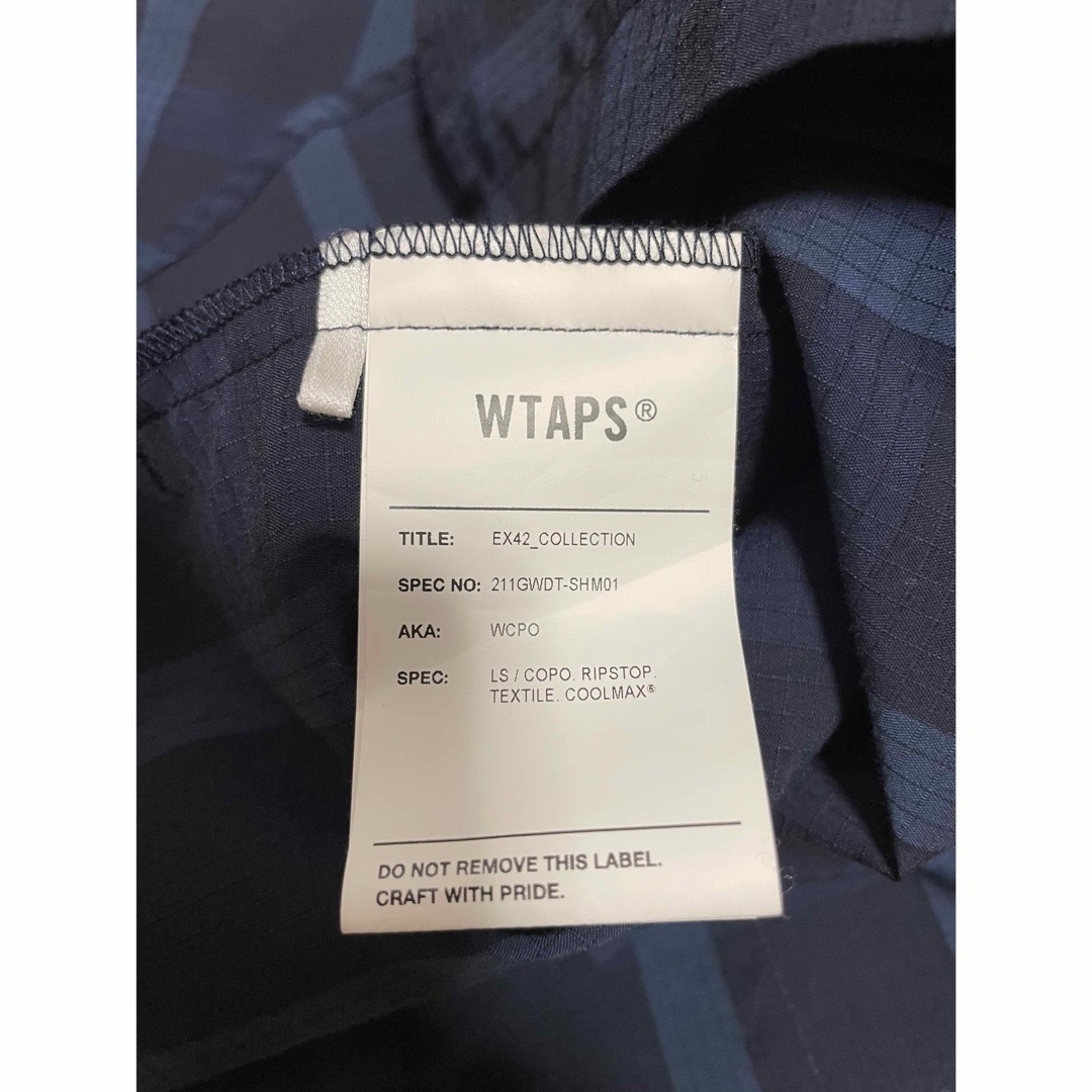 W)taps(ダブルタップス)の21SS WTAPS WCPO LS COPO RIPSTOP  COOLMAX メンズのトップス(シャツ)の商品写真