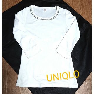 ユニクロ(UNIQLO)のUNIQLO ユニクロ レディースTシャツ カットソー(カットソー(長袖/七分))