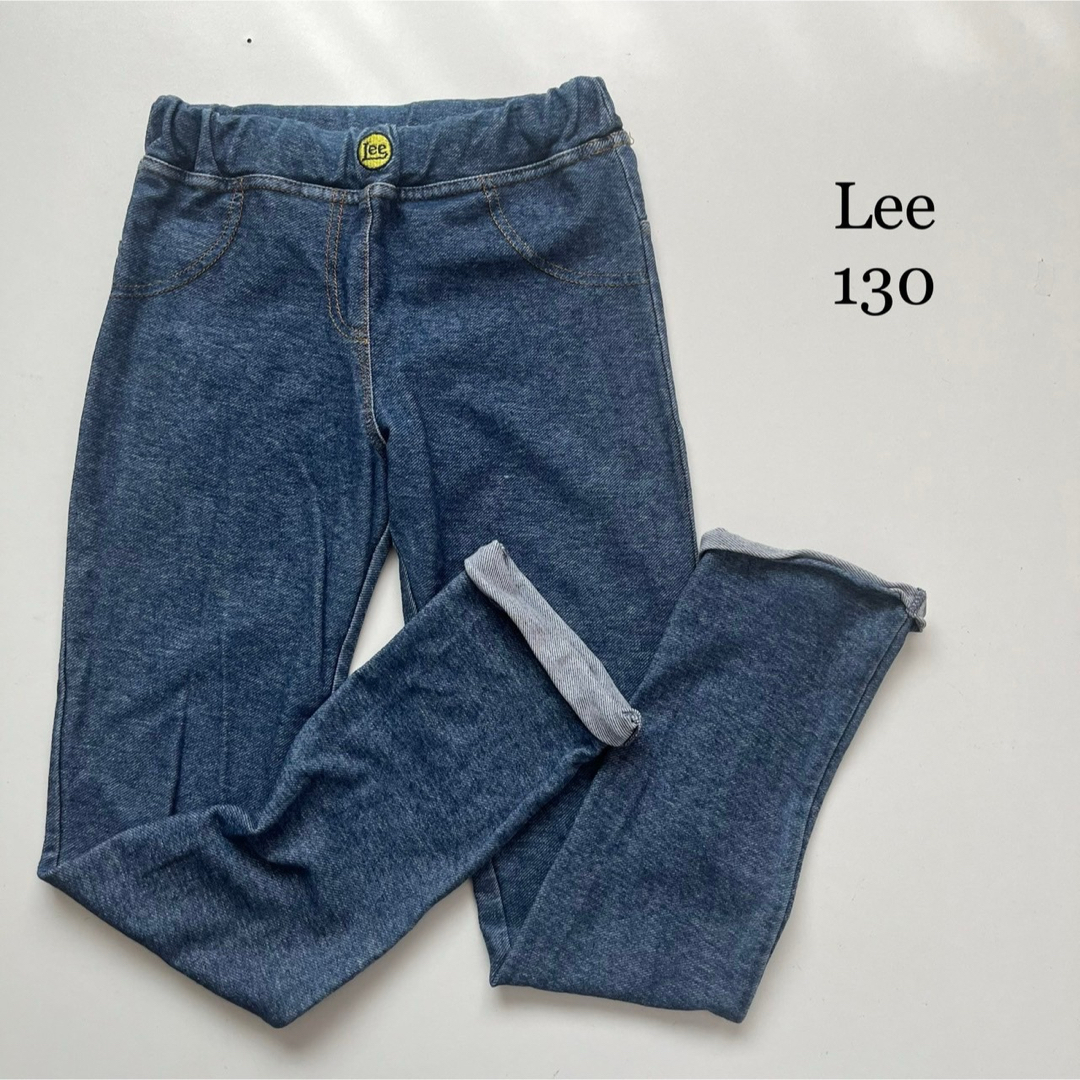 Lee(リー)のLee   デニム風パンツ  サイズ130 キッズ/ベビー/マタニティのキッズ服男の子用(90cm~)(パンツ/スパッツ)の商品写真