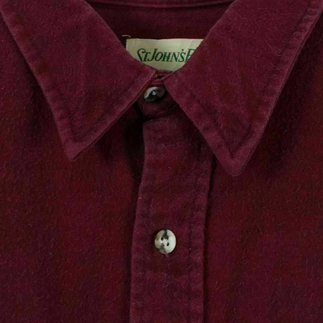【希少】セントジョンズベイ 90s シャツ USA製 シャモアクロス 長袖 XL メンズのトップス(シャツ)の商品写真