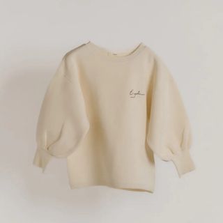 half sleeve logo knit  eaphi(ニット/セーター)