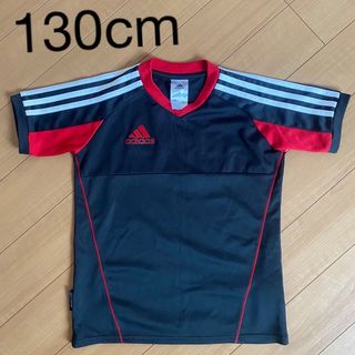 アディダス(adidas)のadidas サッカー　半袖　トップス　プラクティスシャツ　130cm(ウェア)