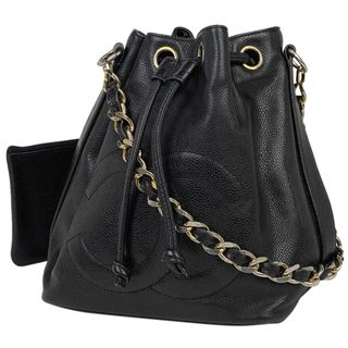 シャネル(CHANEL)のシャネル ココマーク チェーン ショルダーバッグ レディース 【中古】(ショルダーバッグ)