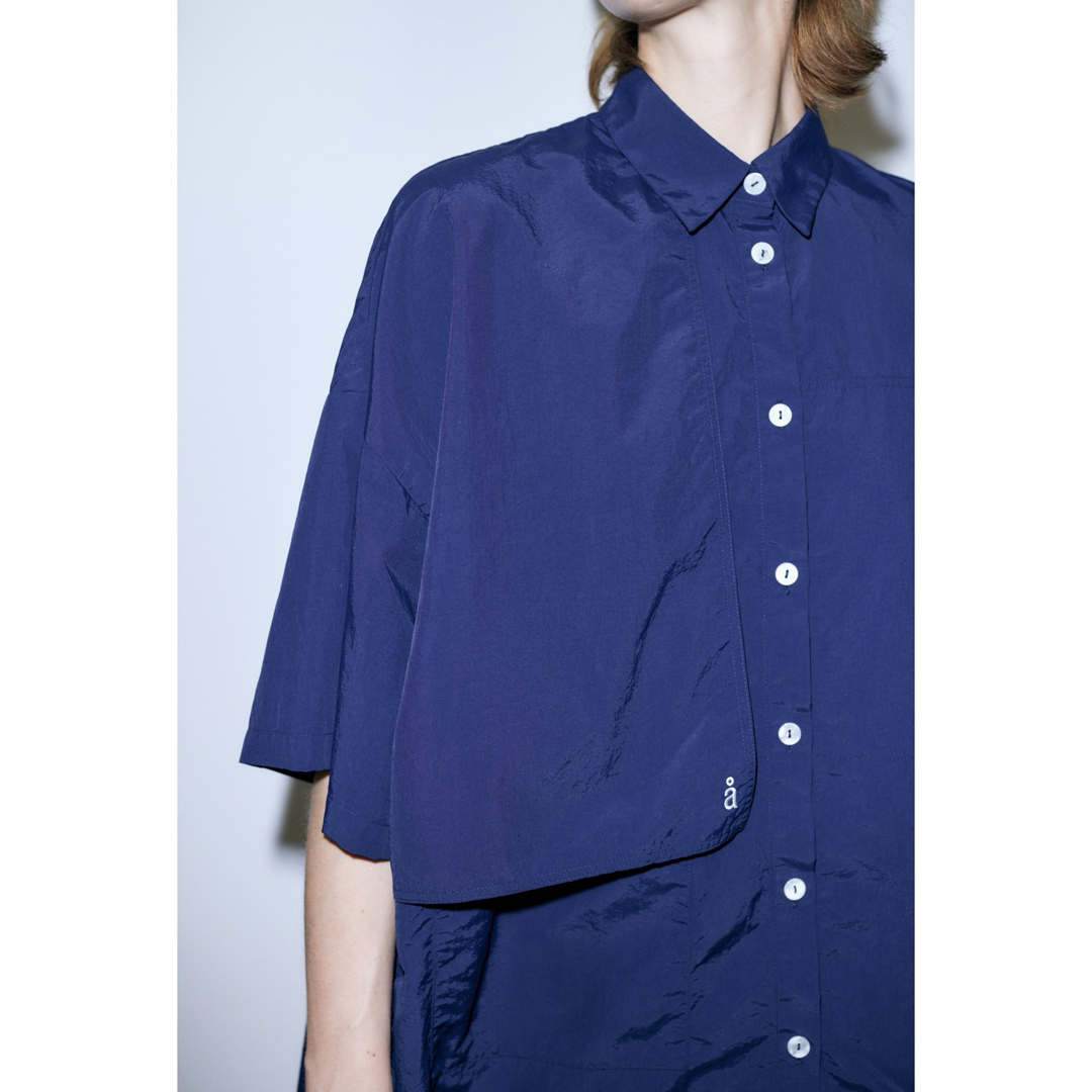 nagonstans(ナゴンスタンス)のnagonstans  ナゴンスタンス　3/4sleeves shirt レディースのトップス(シャツ/ブラウス(半袖/袖なし))の商品写真