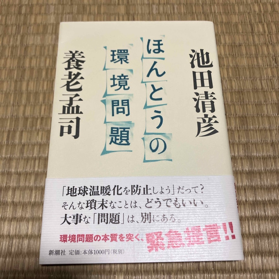 ほんとうの環境問題 エンタメ/ホビーの本(その他)の商品写真