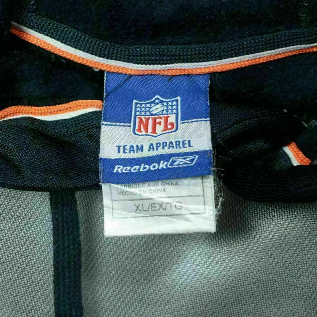 【希少】NFL ベアーズ プルオーバー XL パーカー リーボック 古着 刺繍 メンズのトップス(パーカー)の商品写真