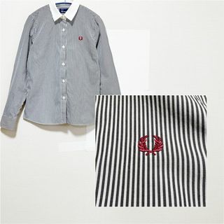 【FRED PERRY】フレッドペリー 刺繍ローレルロゴ クレリックシャツ