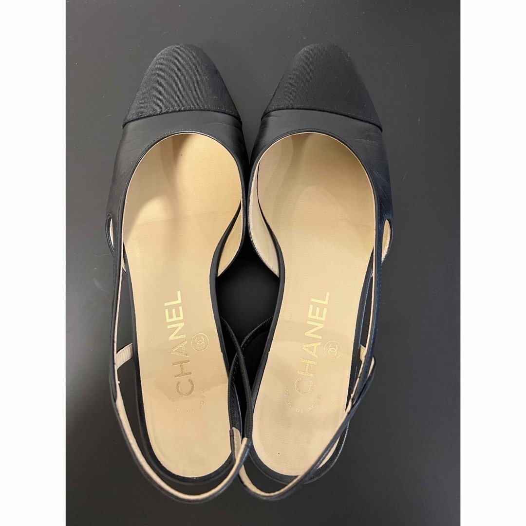 CHANEL - 専用CHANEL スリングバックシューズ 美品の通販 by RK CHANEL - 専用CHANEL スリングバックシューズ 美品の通販 by RK