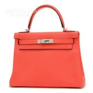 エルメス(Hermes)のエルメス ケリー28 内縫い トリヨンクレマンス ローズテキサス シルバー金具(ハンドバッグ)