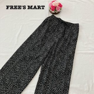 FREE'S MART - フリーズマート レディース　パンツ　黒　白　ドット　Mサイズ　薄手　ウエストゴム