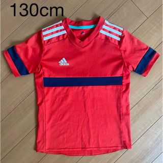 アディダス(adidas)のadidas サッカーウエア　ユニフォーム　レッド　130cm(ウェア)