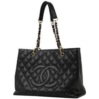 シャネル(CHANEL)のシャネル ココマーク チェーン トートバッグ レディース 【中古】(ショルダーバッグ)