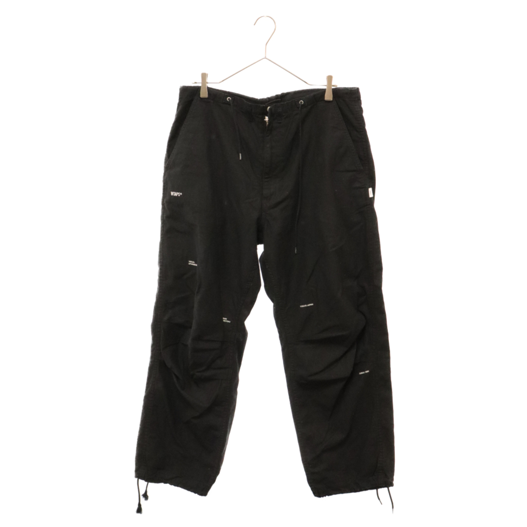 W)taps(ダブルタップス)のWTAPS ダブルタップス 18AW CAPE TROUSERS 182WVDT-PTM02 ケープ トラウザーズ カーゴパンツ ブラック メンズのパンツ(その他)の商品写真