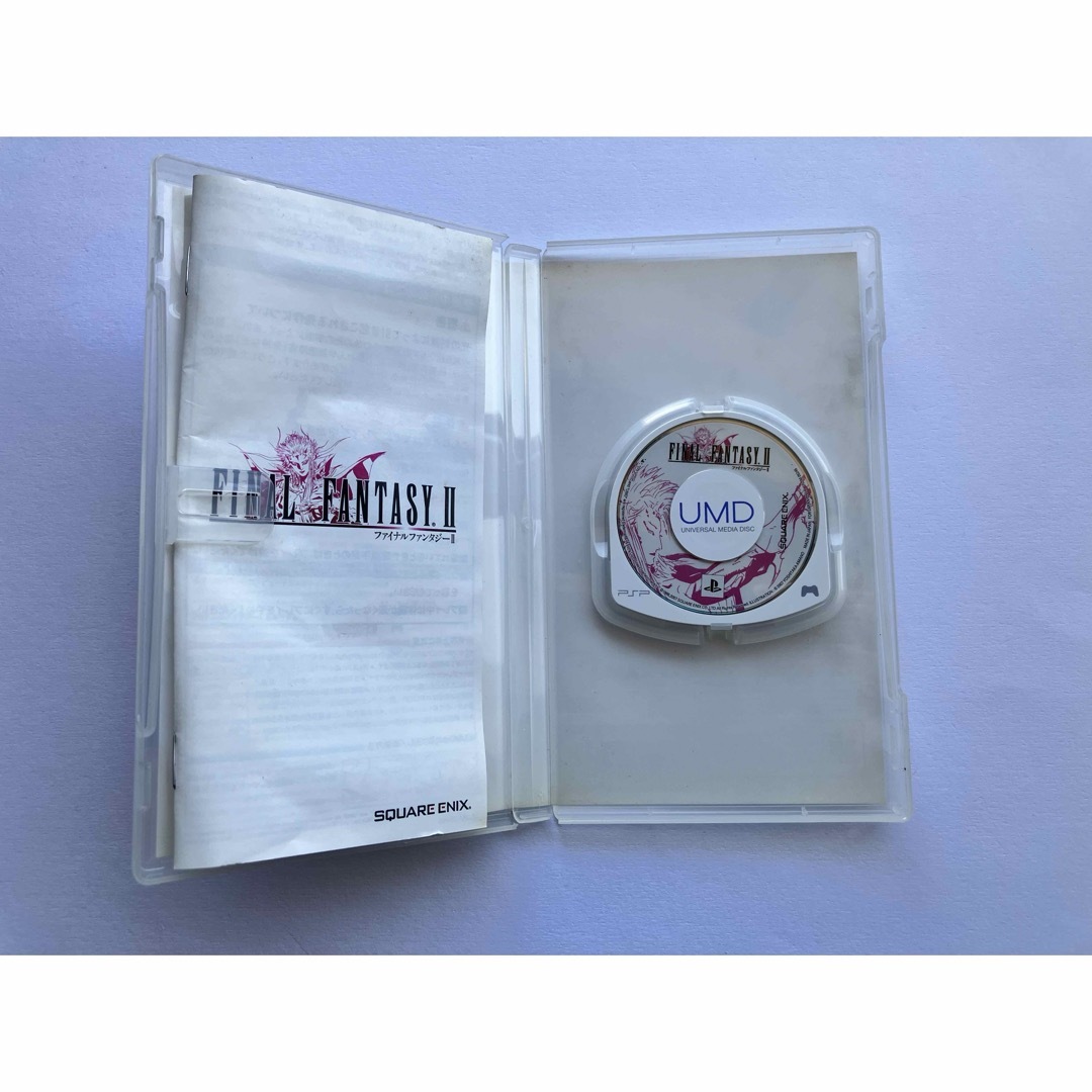 PlayStation Portable(プレイステーションポータブル)のファイナルファンタジーII エンタメ/ホビーのゲームソフト/ゲーム機本体(携帯用ゲームソフト)の商品写真