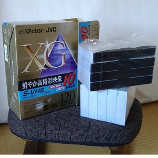 ビクター(Victor)の120分x9本 SVHSビデオテープ(その他)