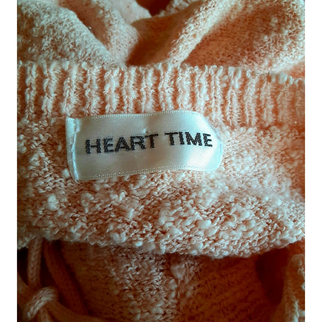 HEART TIME トップス M ニット プルオーバー 長袖 カットソー セー レディースのトップス(カットソー(長袖/七分))の商品写真