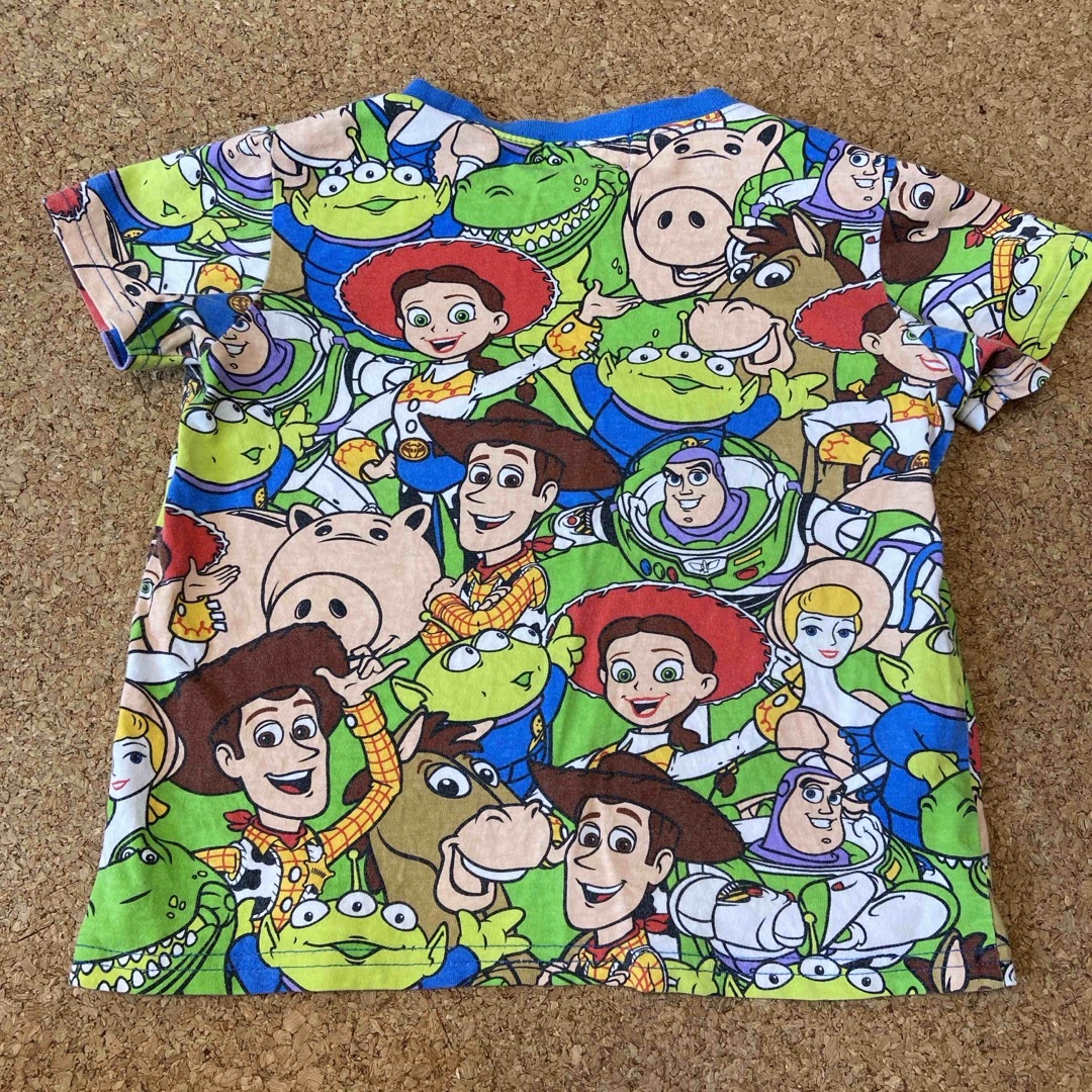 Disney(ディズニー)のトイストーリー　総柄　東京ディズニーリゾート　Tシャツ　100サイズ キッズ/ベビー/マタニティのキッズ服男の子用(90cm~)(Tシャツ/カットソー)の商品写真